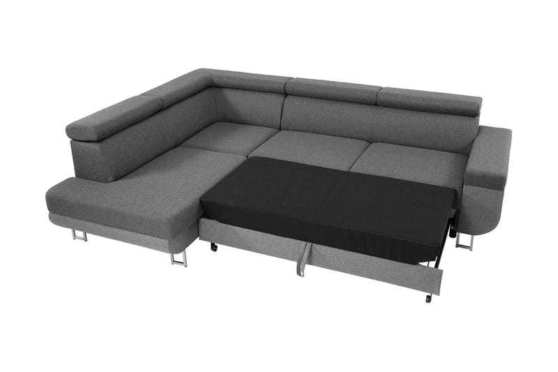 3-seters Hjørnesovesofa - Blå - Møbler - Sofaer - Sovesofaer