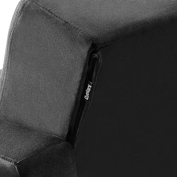 3-seters sofa Aberdeen - Svart, Gull/Fløyel - Møbler - Sofaer - Sovesofaer
