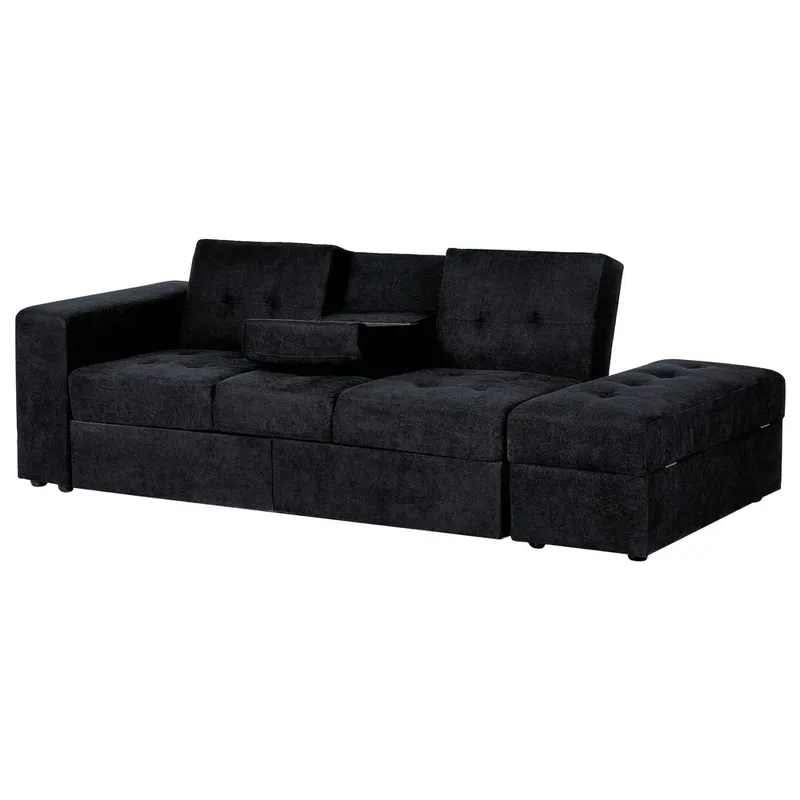 3-seters sofa Falster - Svart - Møbler - Sofaer - Sovesofaer
