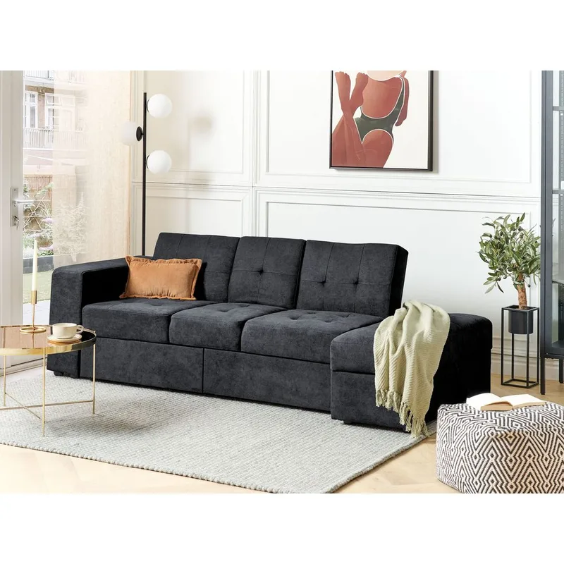 3-seters sofa Falster - Svart - Møbler - Sofaer - Sovesofaer