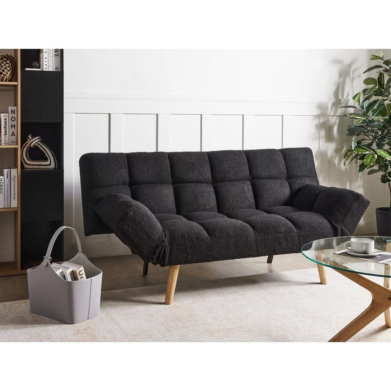 3-seters sofa Ingaro - Svart, lyst tre - Møbler - Sofaer - Sofagrupper