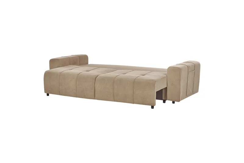3-seters sofa Innvik - Brun, 213x156 cm - Møbler - Sofaer - Sovesofaer