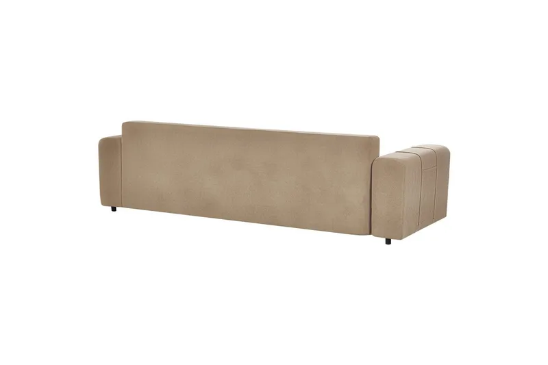 3-seters sofa Innvik - Brun, 213x156 cm - Møbler - Sofaer - Sovesofaer
