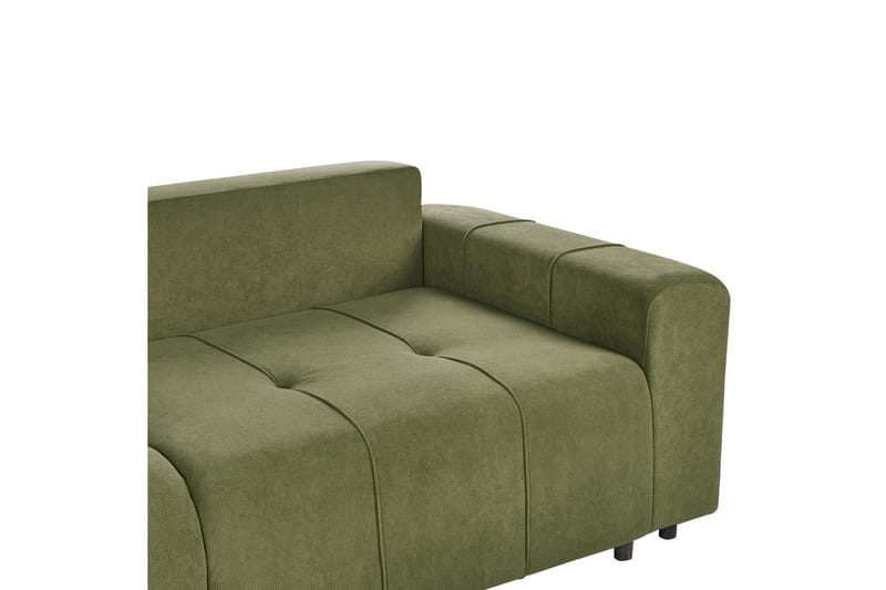 3-seters sofa Innvik - Grønn, 213x156 cm - Møbler - Sofaer - Sovesofaer