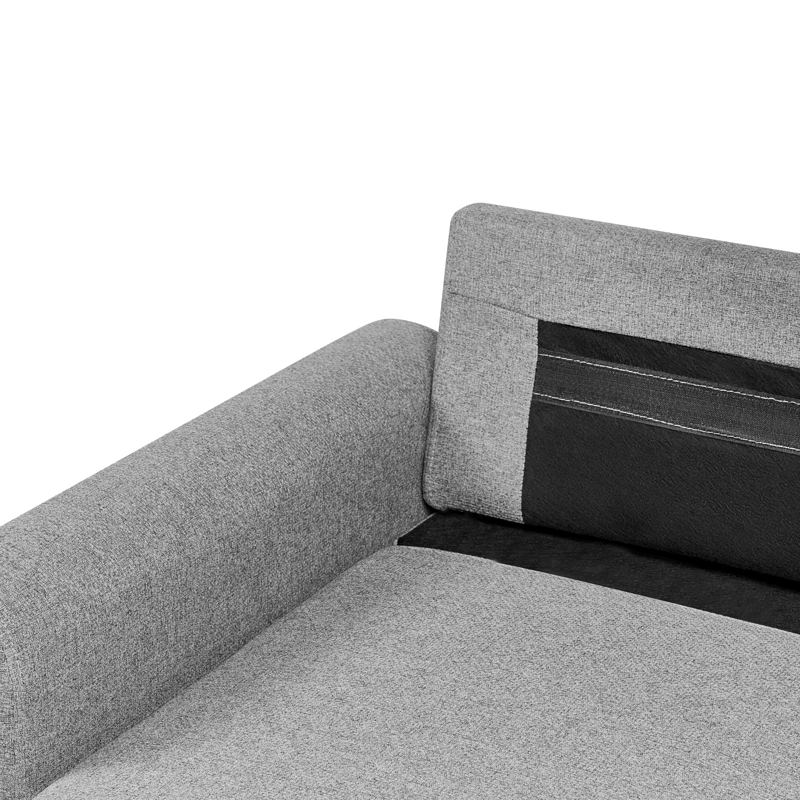 3-seters sofa Nassjo høyrevendt - Grå - Møbler - Sofaer - Sovesofaer