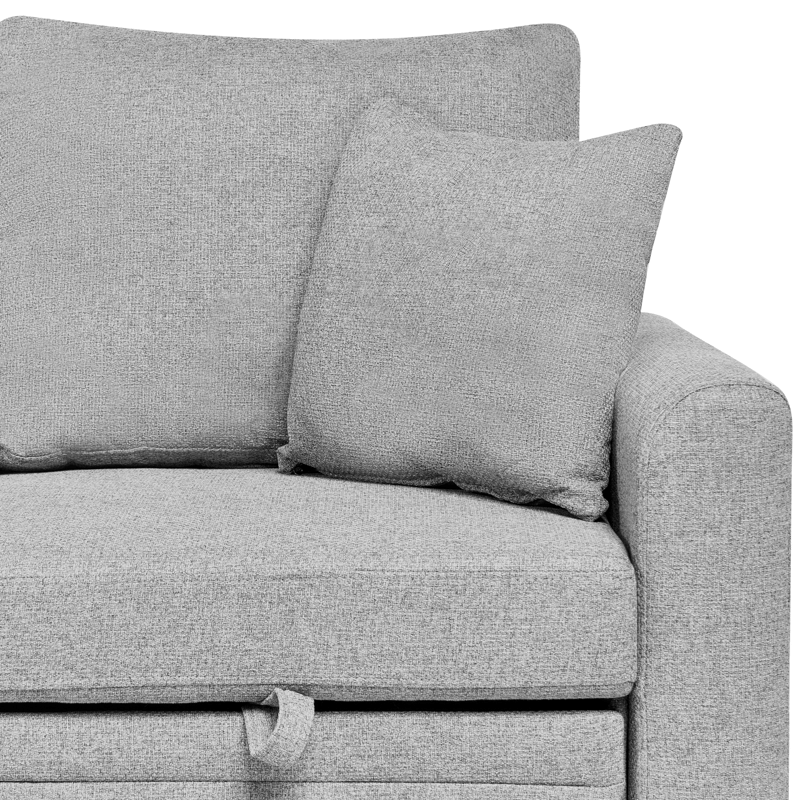 3-seters sofa Nassjo høyrevendt - Grå - Møbler - Sofaer - Sovesofaer