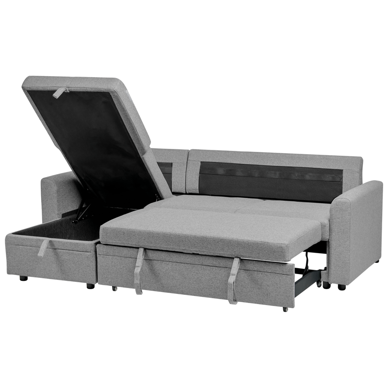3-seters sofa Nassjo høyrevendt - Grå - Møbler - Sofaer - Sovesofaer