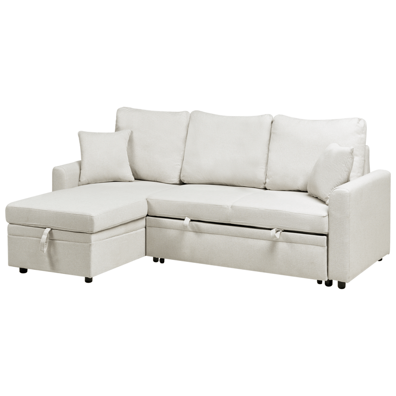 3-seters sofa Nassjo høyrevendt - Lys beige - Møbler - Sofaer - Sovesofaer