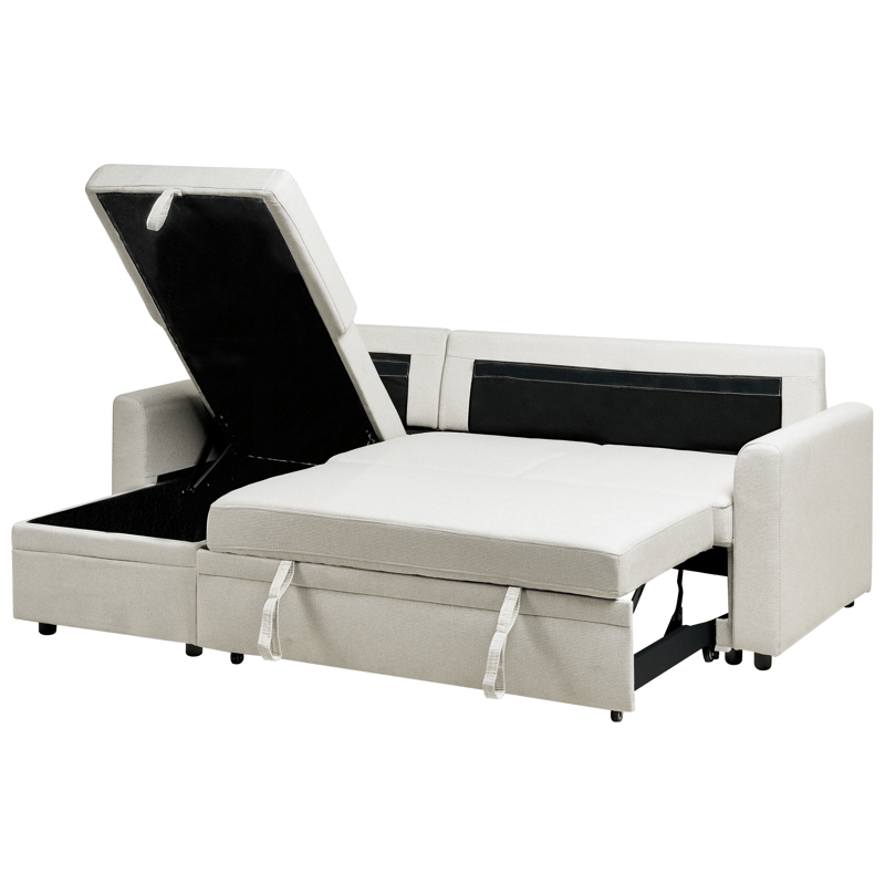 3-seters sofa Nassjo høyrevendt - Lys beige - Møbler - Sofaer - Sovesofaer