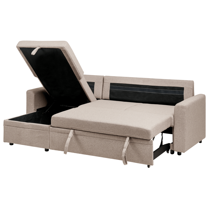 3-seters sofa Nassjo høyrevendt - Lys brun - Møbler - Sofaer - Sovesofaer