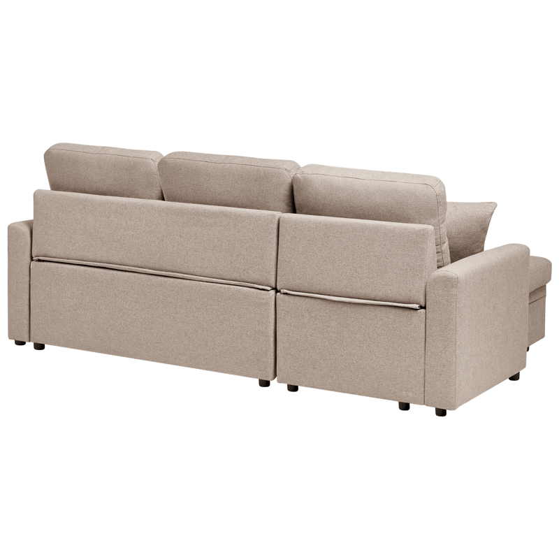 3-seters sofa Nassjo høyrevendt - Lys brun - Møbler - Sofaer - Sovesofaer