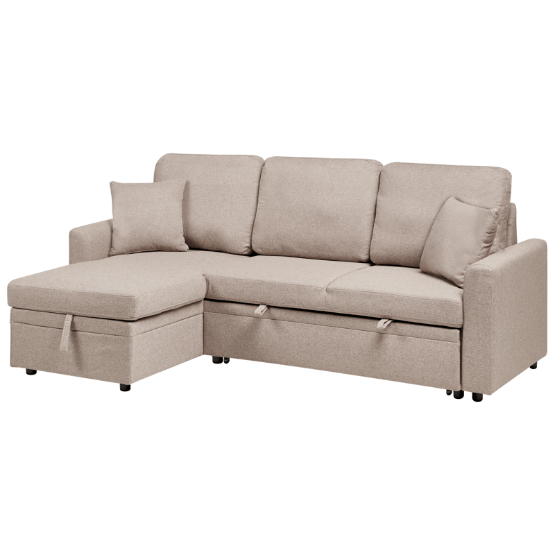 3-seters sofa Nassjo høyrevendt - Lys brun - Møbler - Sofaer - Sovesofaer