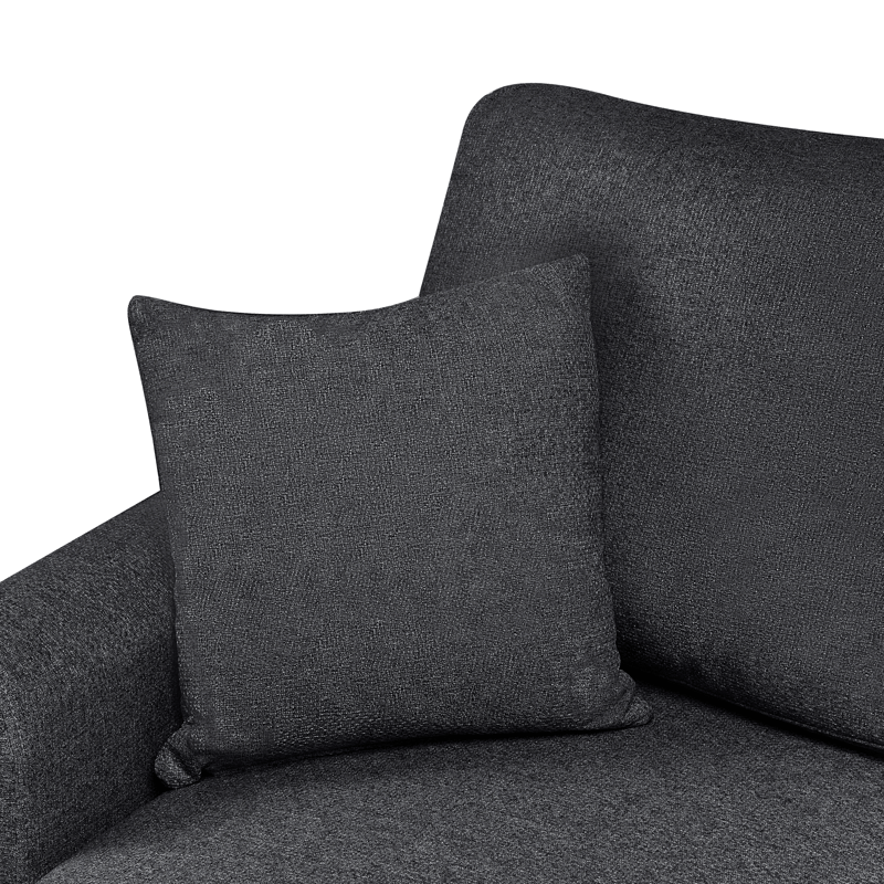3-seters sofa Nassjo høyrevendt - Svart - Møbler - Sofaer - Sovesofaer