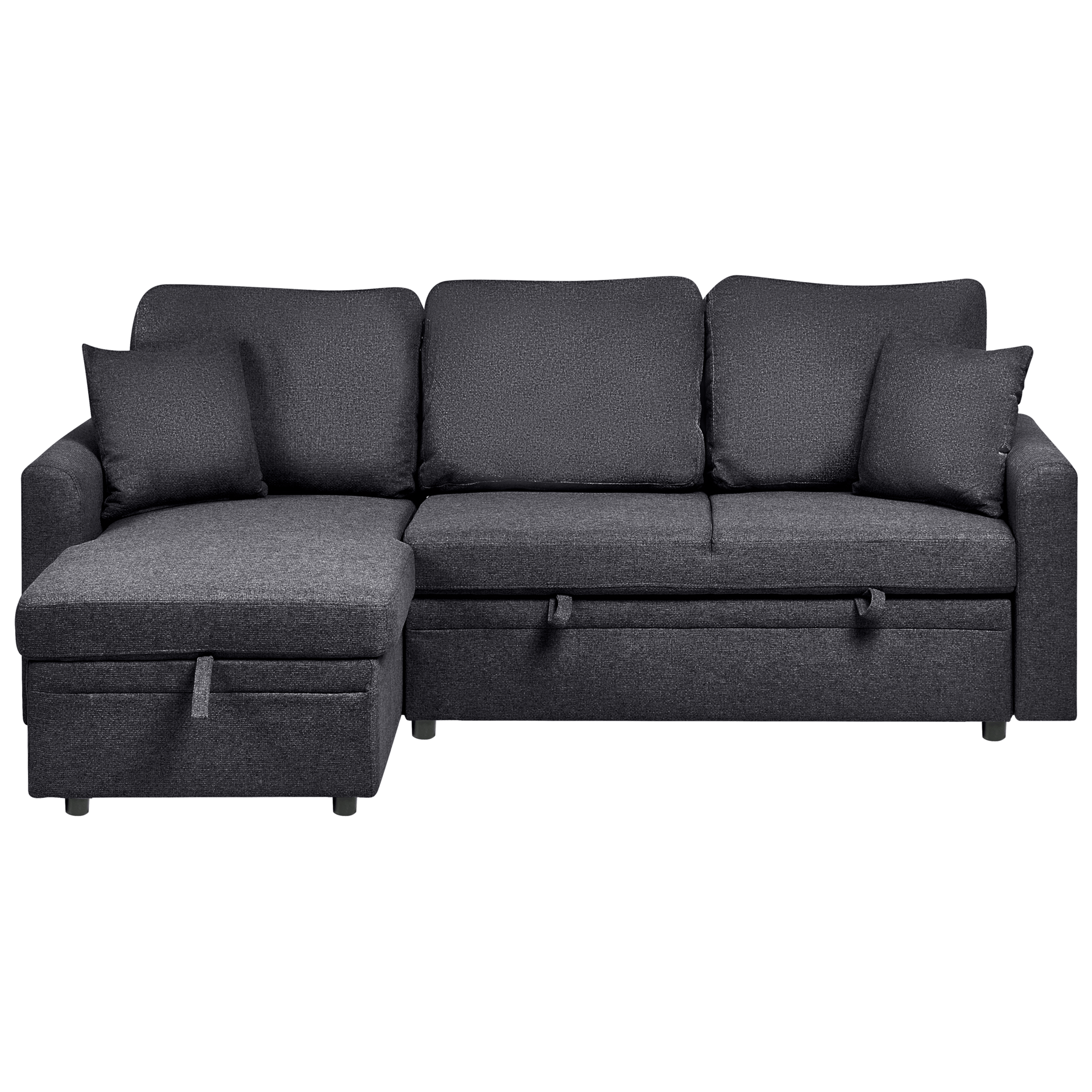 3-seters sofa Nassjo høyrevendt - Svart