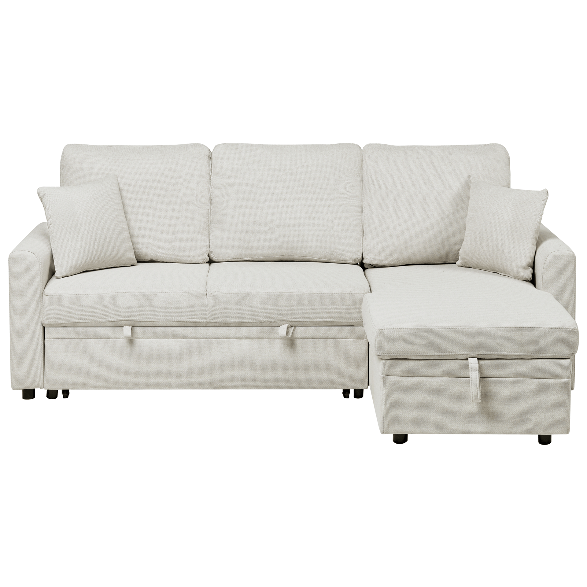 3-seters sofa Nassjo venstrevendt - Lys beige
