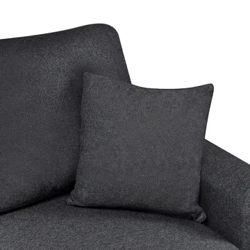 3-seters sofa Nassjo venstrevendt - Svart - Møbler - Sofaer - Sovesofaer