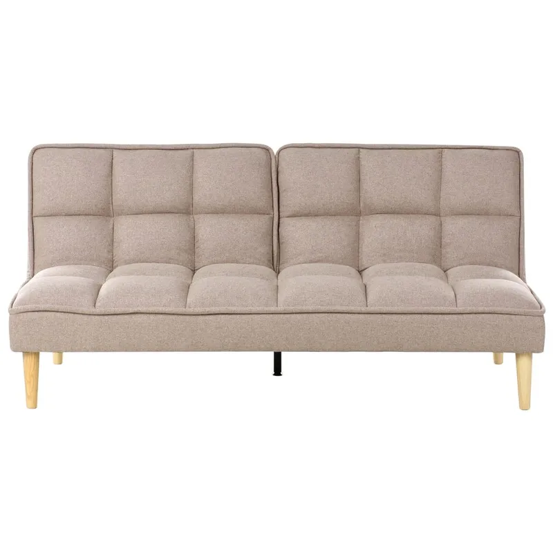 3-seters sofa Siljan, Brun, lyst tre