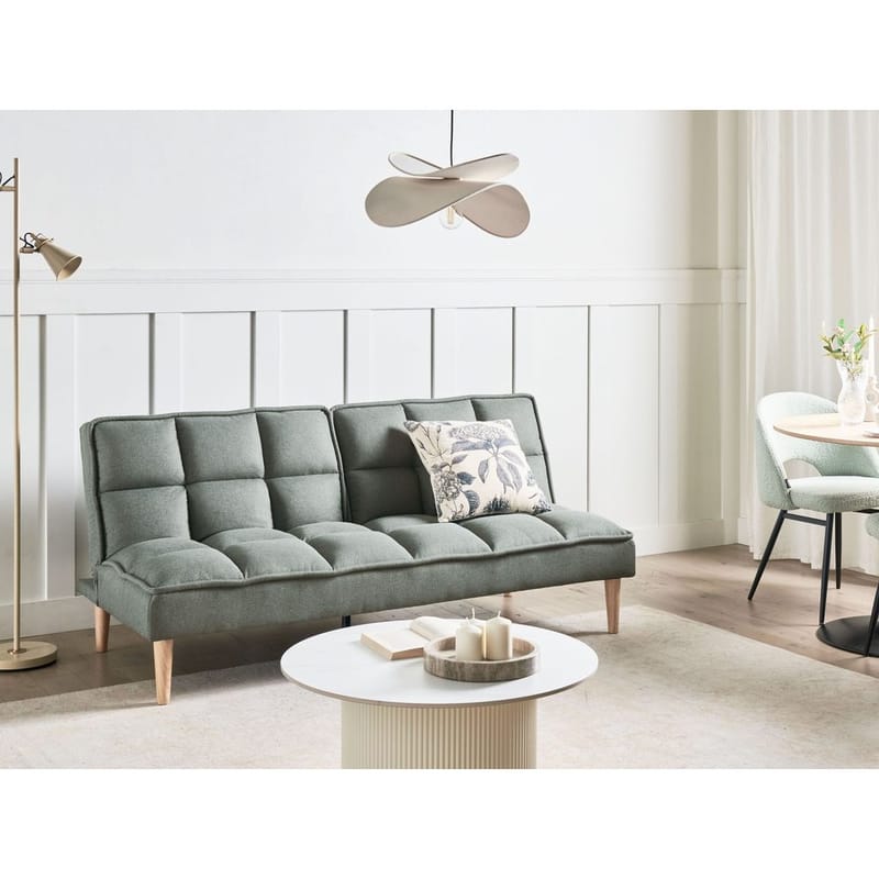 3-seters sofa Siljan - Grønn, lyst tre - Møbler - Sofaer - Sovesofaer