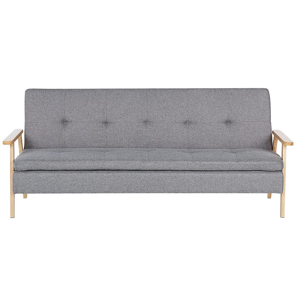 3-seters sofa Tjorn - Lys grå, lyst tre