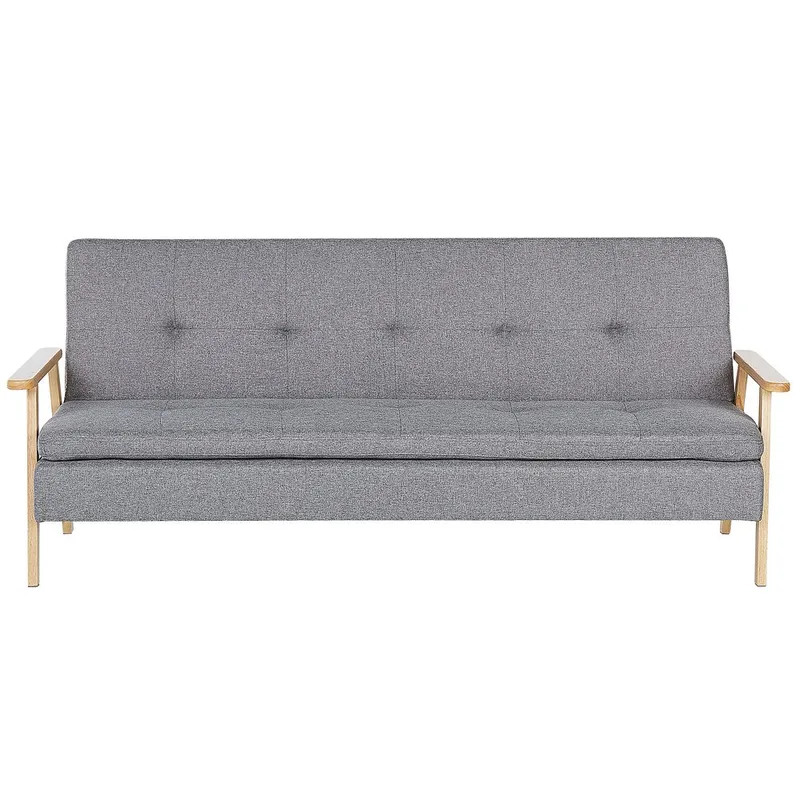 3-seters sofa Tjorn - Lys grå, lyst tre - Møbler - Sofaer - Sofagrupper