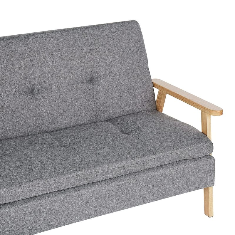 3-seters sofa Tjorn - Lys grå, lyst tre - Møbler - Sofaer - Sofagrupper