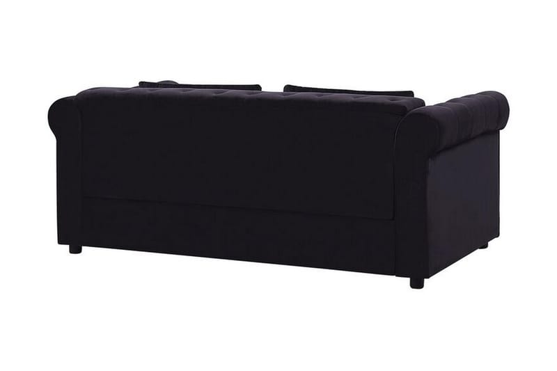 Amiens Sovesofa - Svart - Møbler - Sofaer - Sovesofaer - 3 seters sovesofa