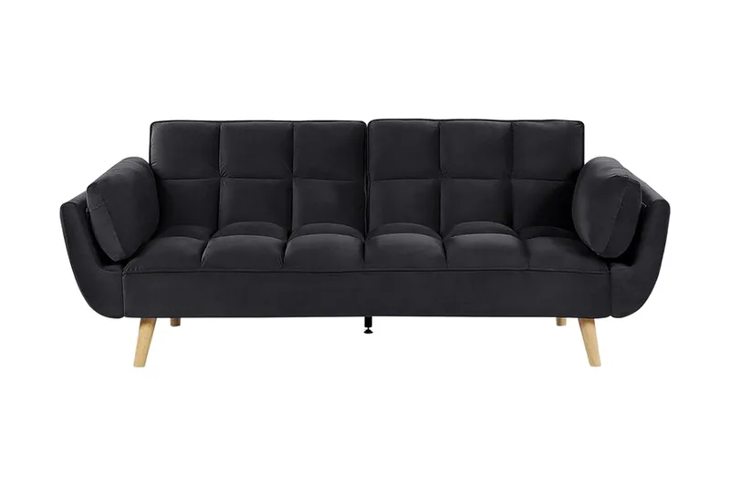 Bäddsoffa Svart