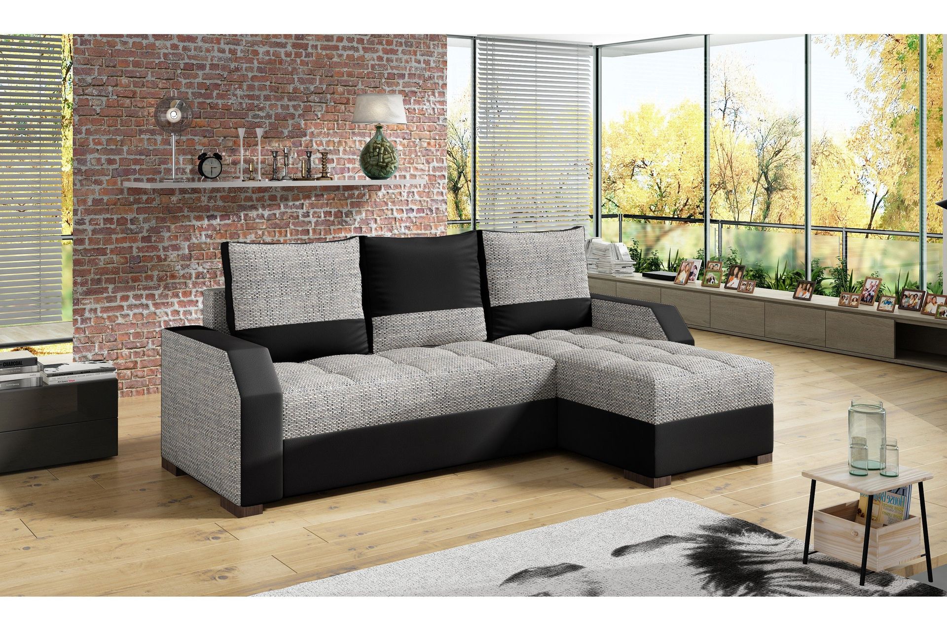 Concetta Sovesofa - Grå/Svart