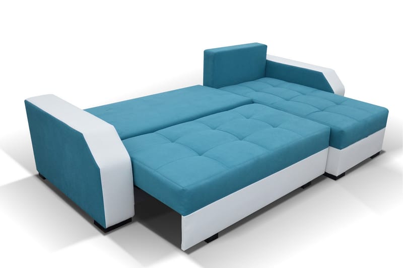Concetta Sovesofa - Grå/Svart - Møbler - Sofaer - Sovesofaer - 3 seters sovesofa