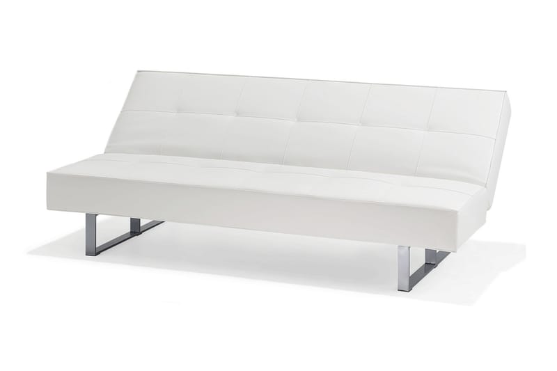 Derby Sovesofa  88 cm - Hvit - Møbler - Sofaer - Sovesofaer - 3 seters sovesofa