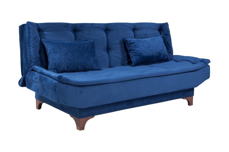 Elsis Sovesofa 3-seter - Blå - Møbler - Sofaer - Sovesofaer - 3 seters sovesofa