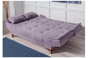 Elsis Sovesofa 3-seter - Grå - Møbler - Sofaer - Sovesofaer - 3 seters sovesofa
