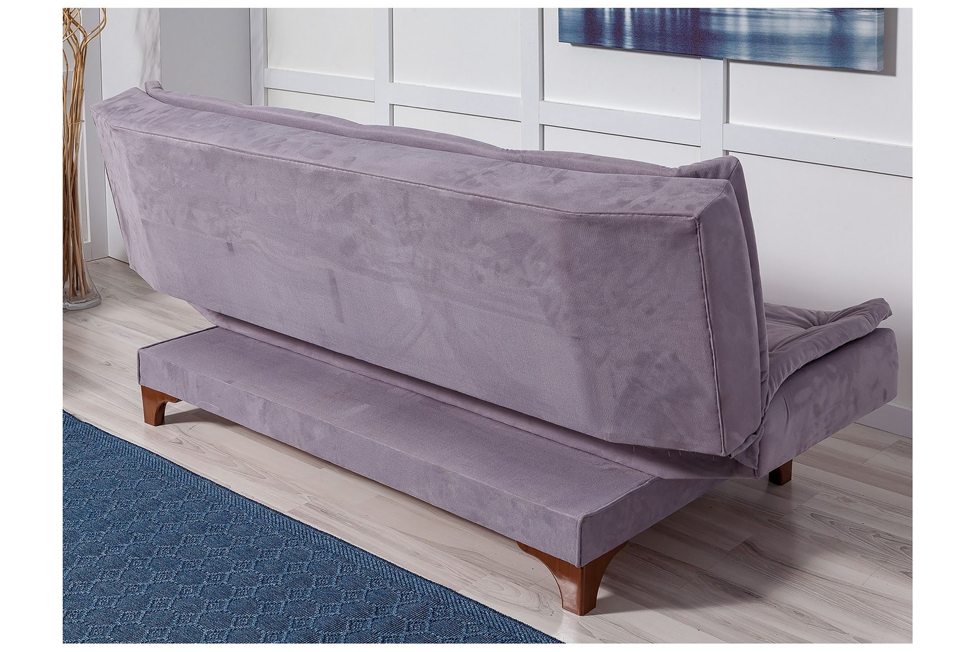 Elsis Sovesofa 3-seter - Grå - Møbler - Sofaer - Sovesofaer - 3 seters sovesofa
