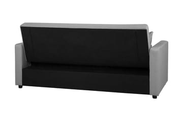 Glomma 3-seter Uttrekkbar Sovesofa 181x207 cm i Stoff - Grå - Møbler - Sofaer - Sovesofaer - 3 seters sovesofa