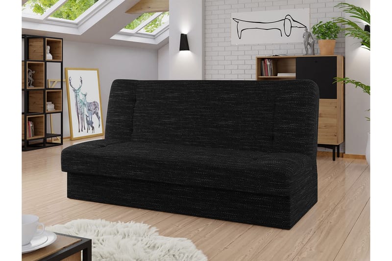 3-seters Sovesofa - Grå - Møbler - Sofaer - Sovesofaer