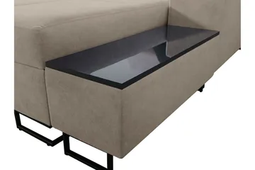 3-seters Sovesofa Høyre - Blå - Møbler - Sofaer - Sovesofaer