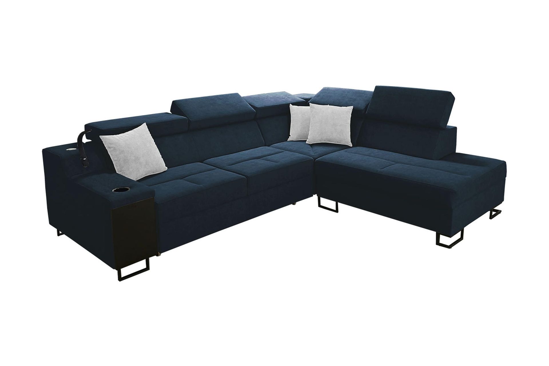 3-seters Sovesofa Høyre - Blå