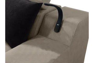 3-seters Sovesofa Høyre - Blå - Møbler - Sofaer - Sovesofaer