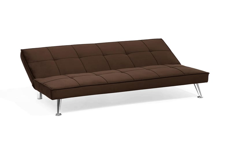 Hasle Sovesofa 168 cm - Brun - Møbler - Sofaer - Sovesofaer - 3 seters sovesofa