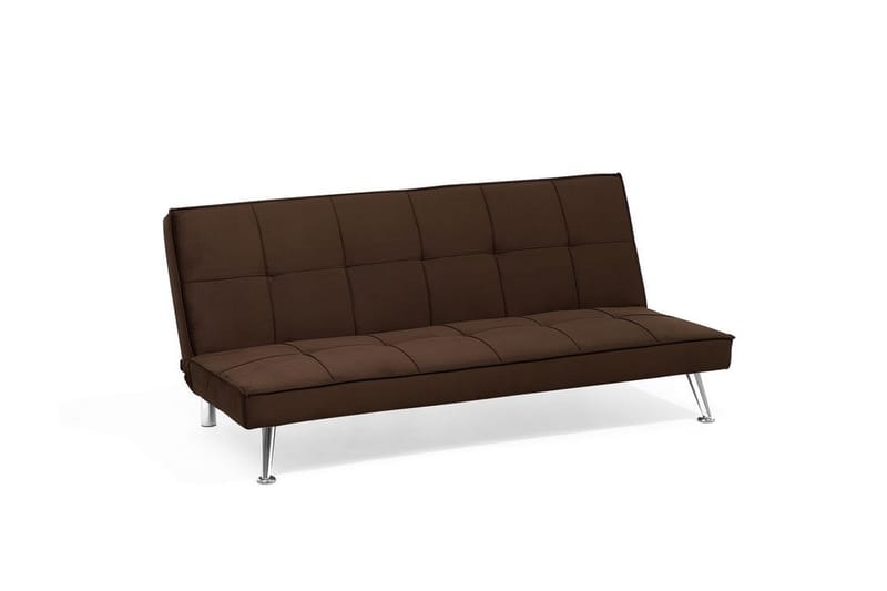Hasle Sovesofa 168 cm - Brun - Møbler - Sofaer - Sovesofaer - 3 seters sovesofa