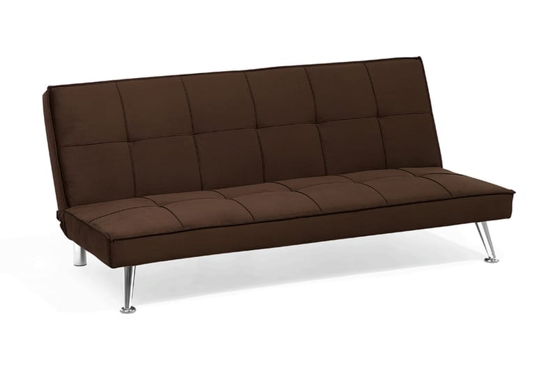 Hasle Sovesofa 168 cm - Brun - Møbler - Sofaer - Sovesofaer - 3 seters sovesofa