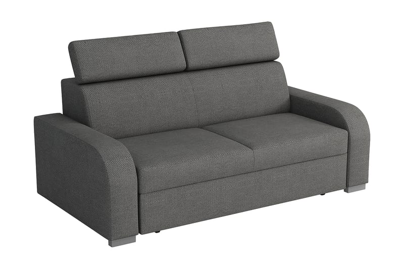 Lavona 3 Sofa - Grå - Sovesofaer - 3 seters sovesofa