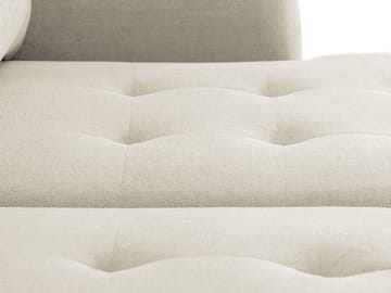 3-seters sovesofa med divan BUENO Cruz 97 Høyrevendt - Mørkegrå - Møbler - Sofaer - Sovesofaer