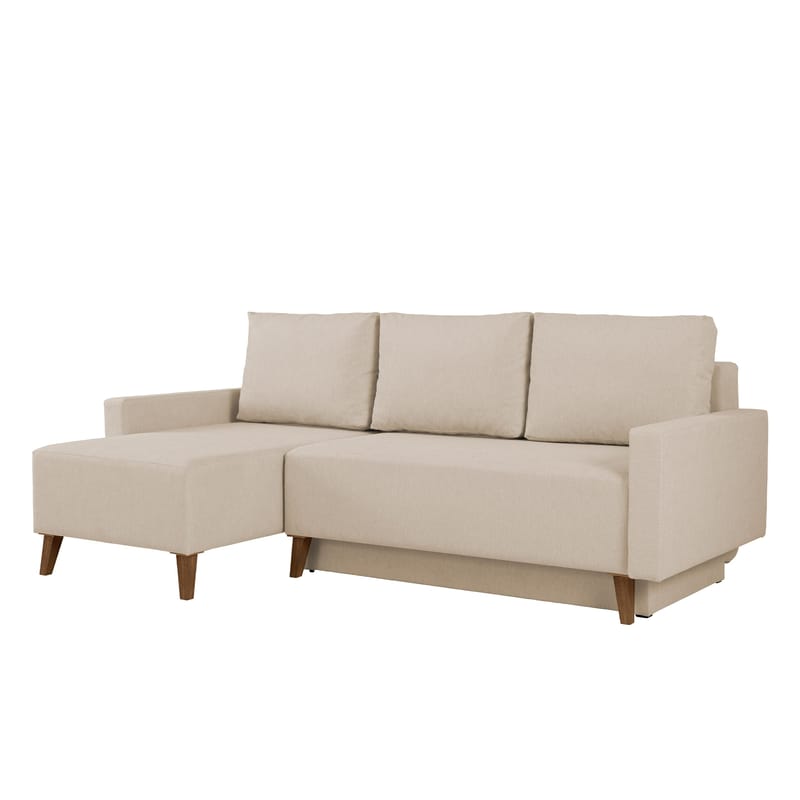 3-seters sovesofa med divan OVIEDO Verita 03, Beige