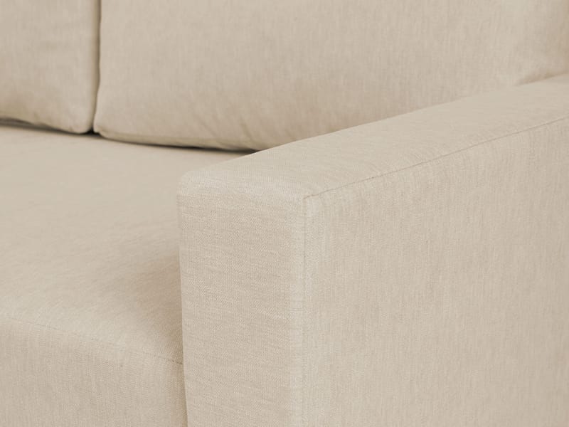 3-seters sovesofa med divan OVIEDO Verita 75 - Mørkegrønn - Møbler - Sofaer - Sovesofaer
