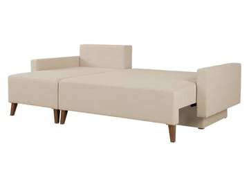 3-seters sovesofa med divan OVIEDO Verita 75 - Mørkegrønn - Møbler - Sofaer - Sovesofaer