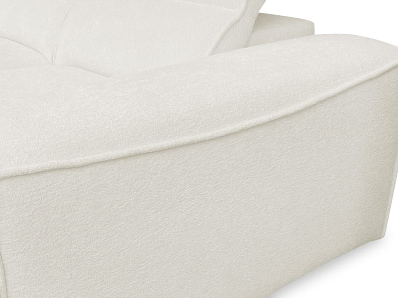 3-seters sovesofa med divan VITO Velo 635 Venstrevendt - Mørkegrå - Møbler - Sofaer - Sovesofaer