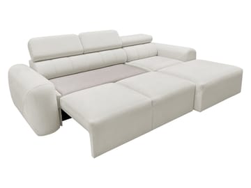 3-seters sovesofa med divan VOLARE Velo 623 Venstrevendt - Beige - Møbler - Sofaer - Sovesofaer