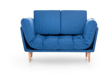Mezonzo 3-seter Sammenleggbar Sovesofa 70x200 cm i Stoff - Blå - Møbler - Sofaer - Sovesofaer - 3 seters sovesofa