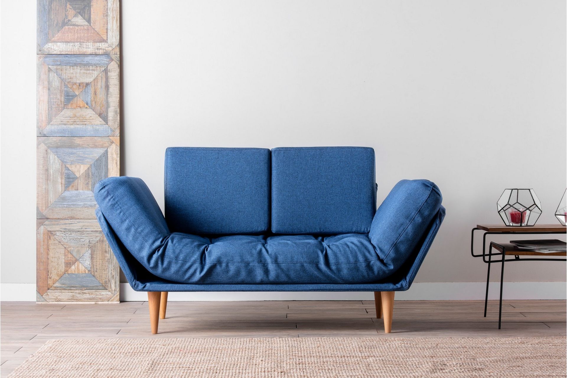 Mezonzo 3-seter Sovesofa - Blå - Møbler - Sofaer - Sovesofaer - 3 seters sovesofa
